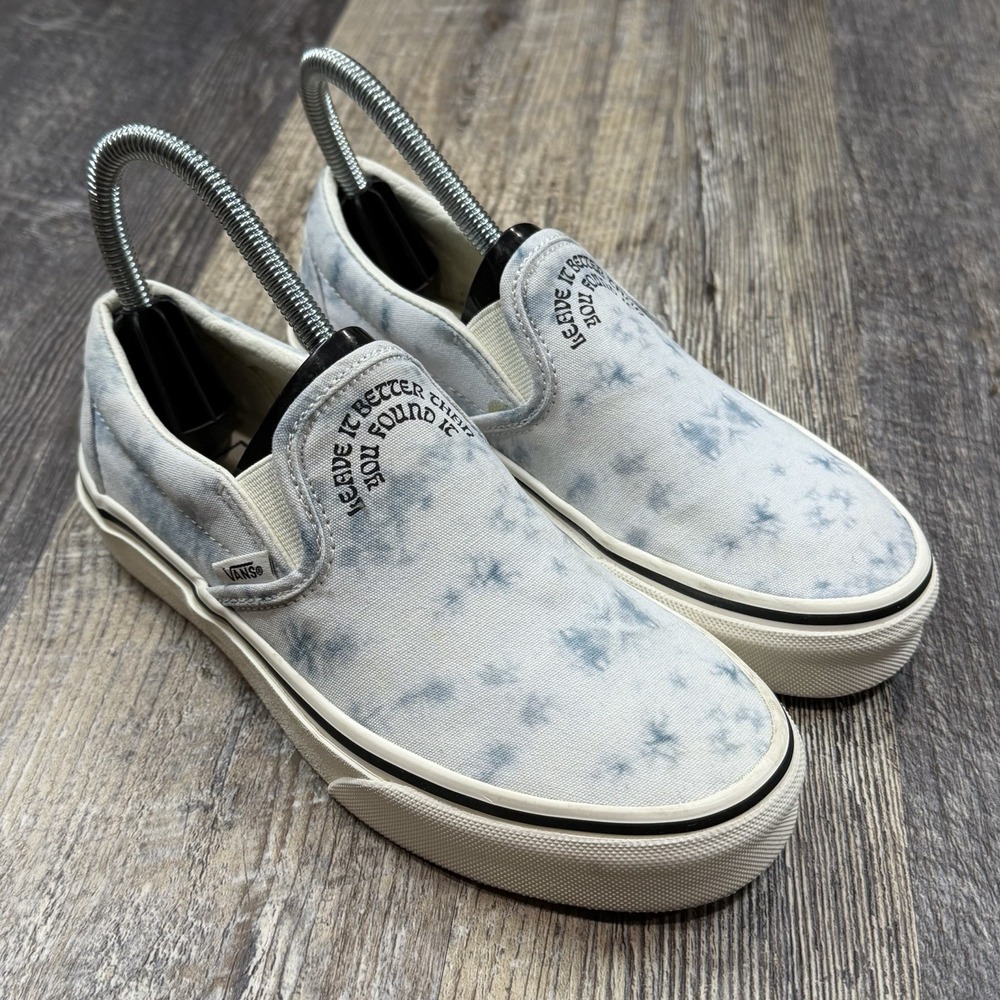 Vans x Parks Project Classic Slip-On Tie Dye M 4 / W 5.5 Leave Better Skate Shoe